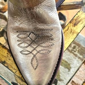 SALE! Was $53 Gold Leather Clogs